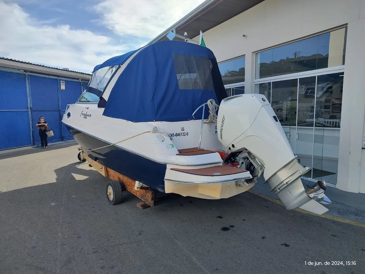 Focker 255 Ano 2008 x1 Mercury 225 2022 ñ Phantom Triton Fs Ventura  - Foto 3