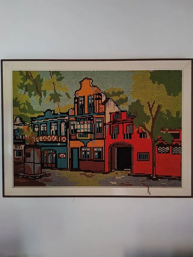 Bordado Largo do Boticário Laranjeiras RJ 87cm x 60cm