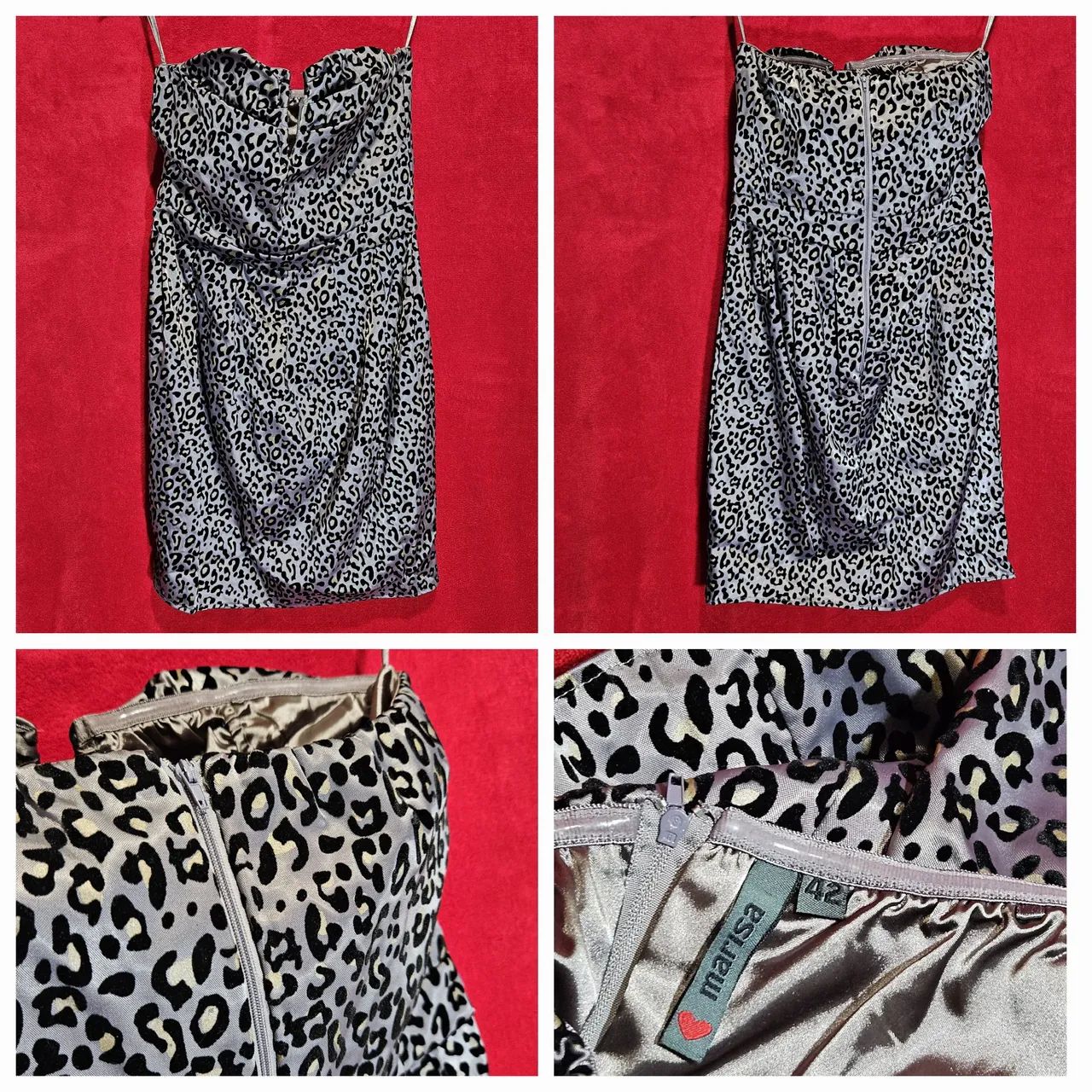 Vestido 42 Marisa Animal Print  - Foto 4