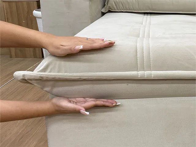 Sofá Retrátil Reclinável Linus 2,50m Molas Ensacadas D33 a65 - Foto 4