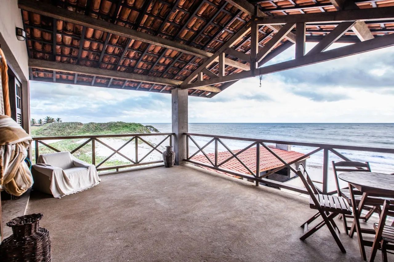 Casa de temporada com vista para o mar e Piscina  - Foto 8