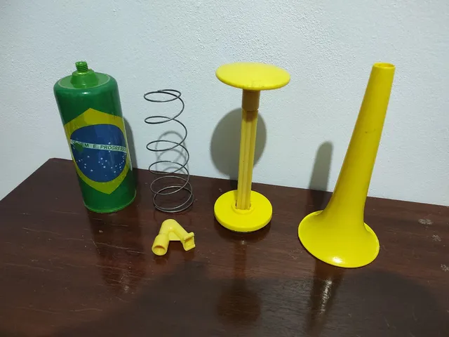Buzina manual torcida da seleção brasileira