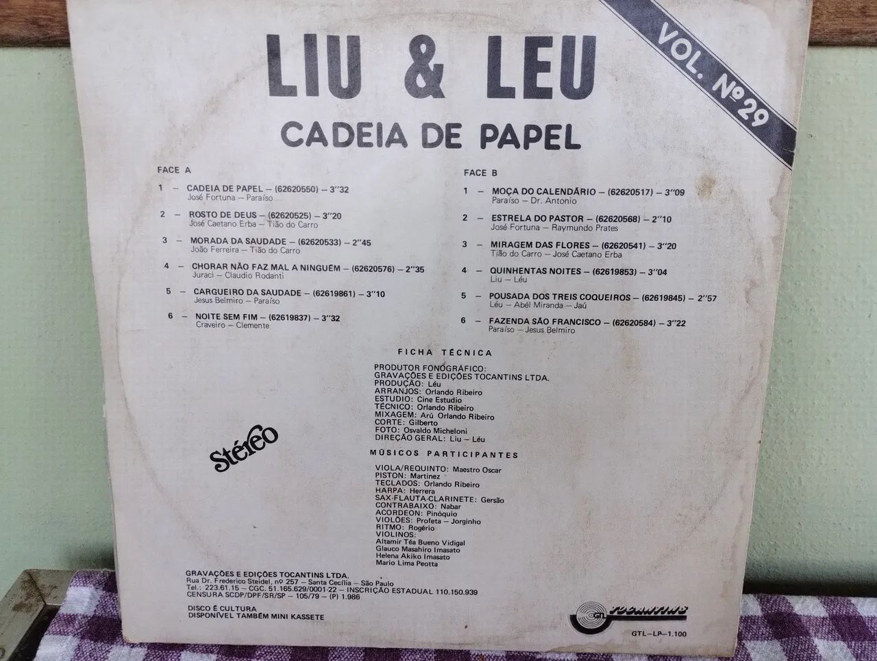 Disco vinil Liu e léu  - Foto 5