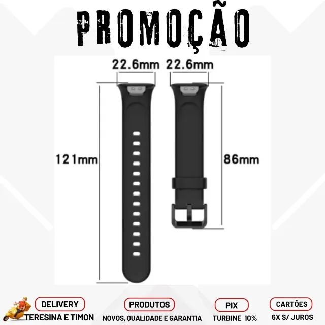 Pulseira  para Xiaomi Mi Band 7 Pro - Foto 4