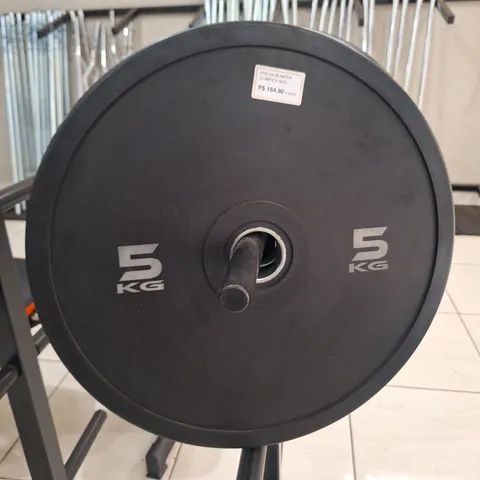 Anilhas Bumper OlÍmpicas | 100% Borracha 2,5KG a partir de R$ 89,90 a vista - Foto 2