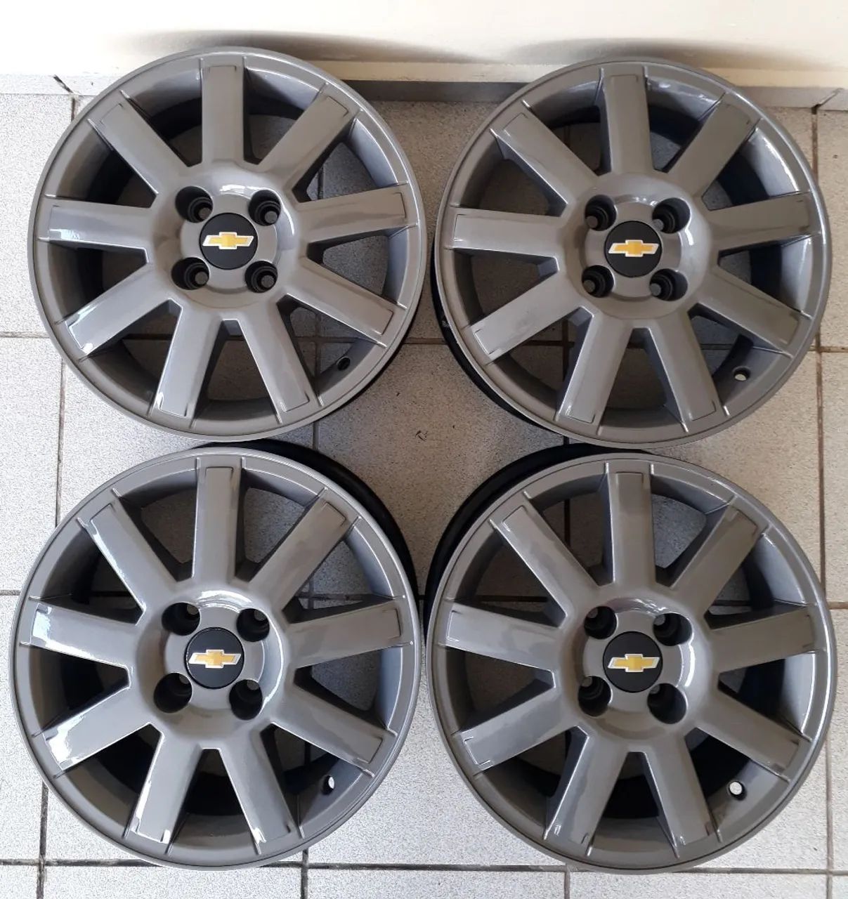 Jogo de rodas aro 15 Chevrolet original 