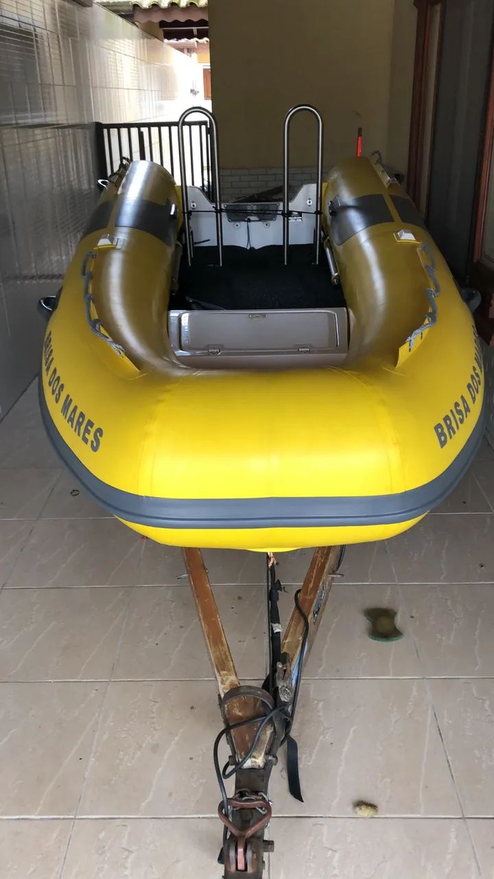 Bote inflavel zefir 360 gold 2007/2023 e carreta rodoviária - Foto 8