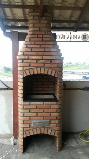 Churrasqueira de Tijolinho a Vista - Alvenaria - Foto 3