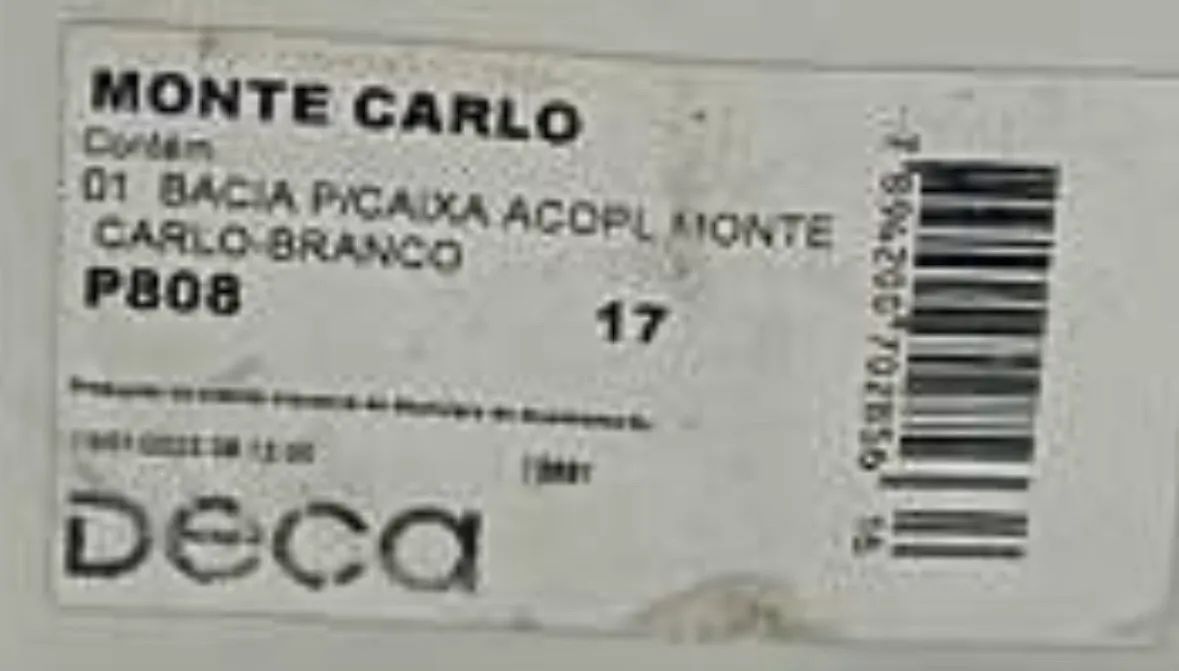 Vaso Sanitário DECA Monte Carlo, com caixa acoplada. - Foto 4