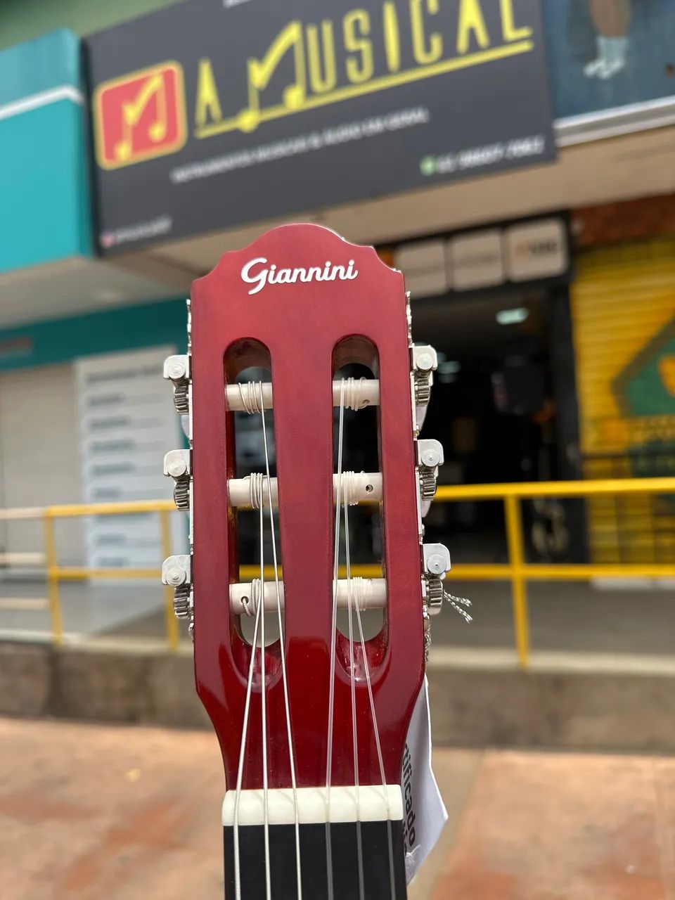 Violão Giannini elétrico nylon - Foto 2