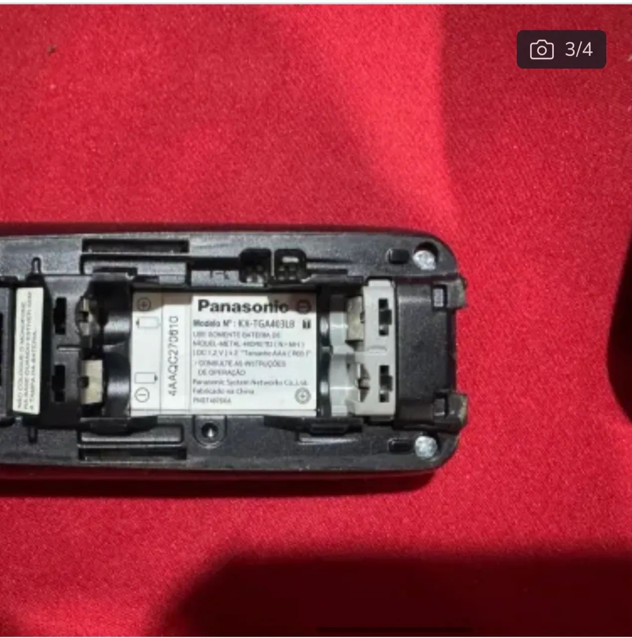 Telefone sem fio panasonic só vivavoz - Foto 2