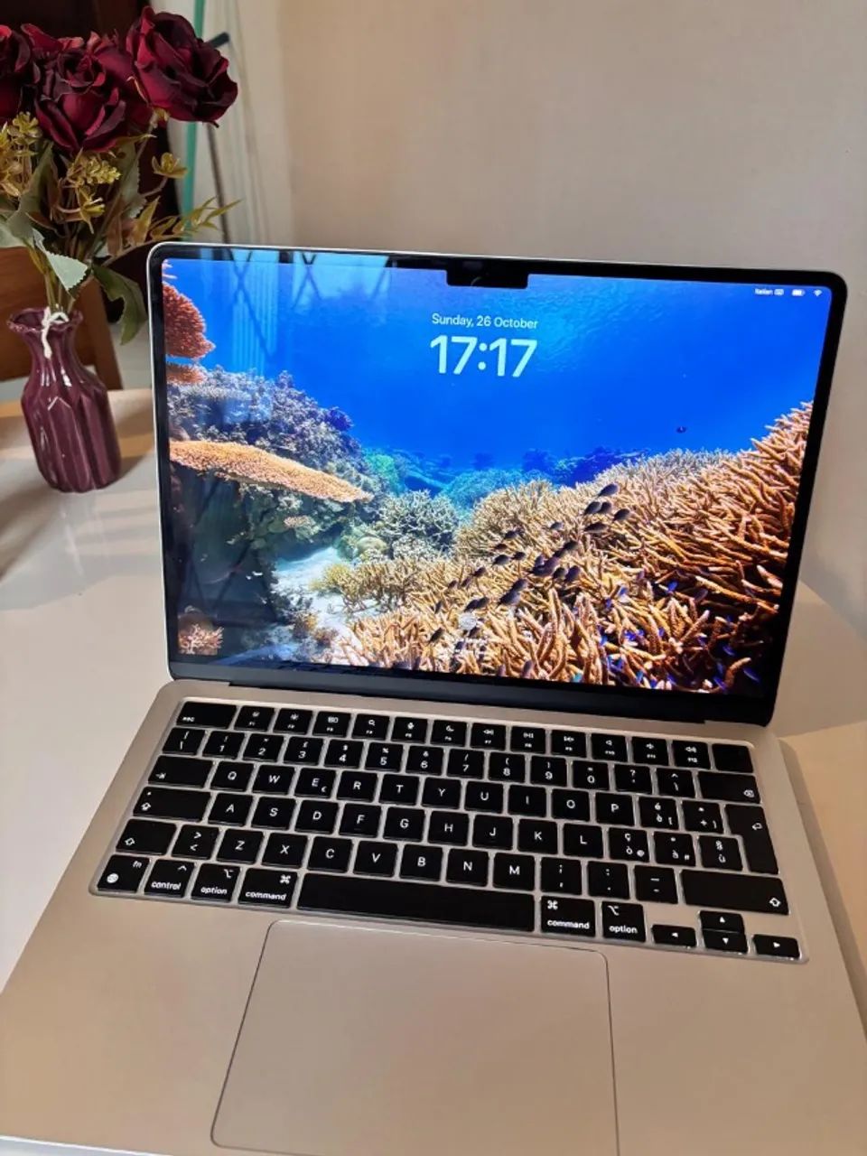 MacBook Air M2 256GB Prateado | Bateria 94% + Nota Fiscal