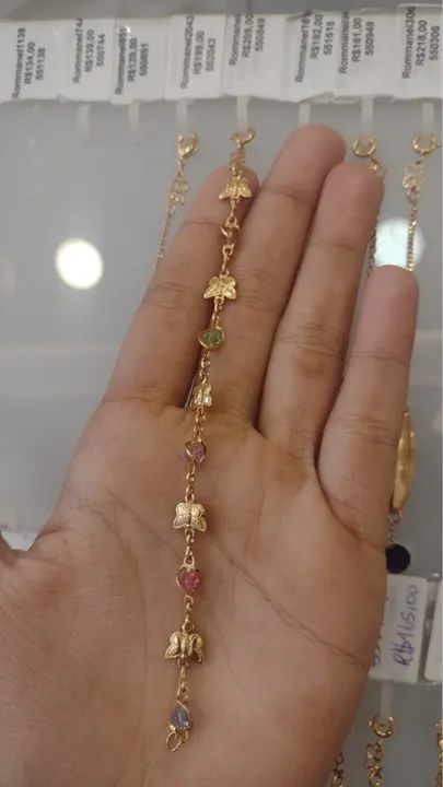 Pulseira infantil feminina Romannel  - Foto 5