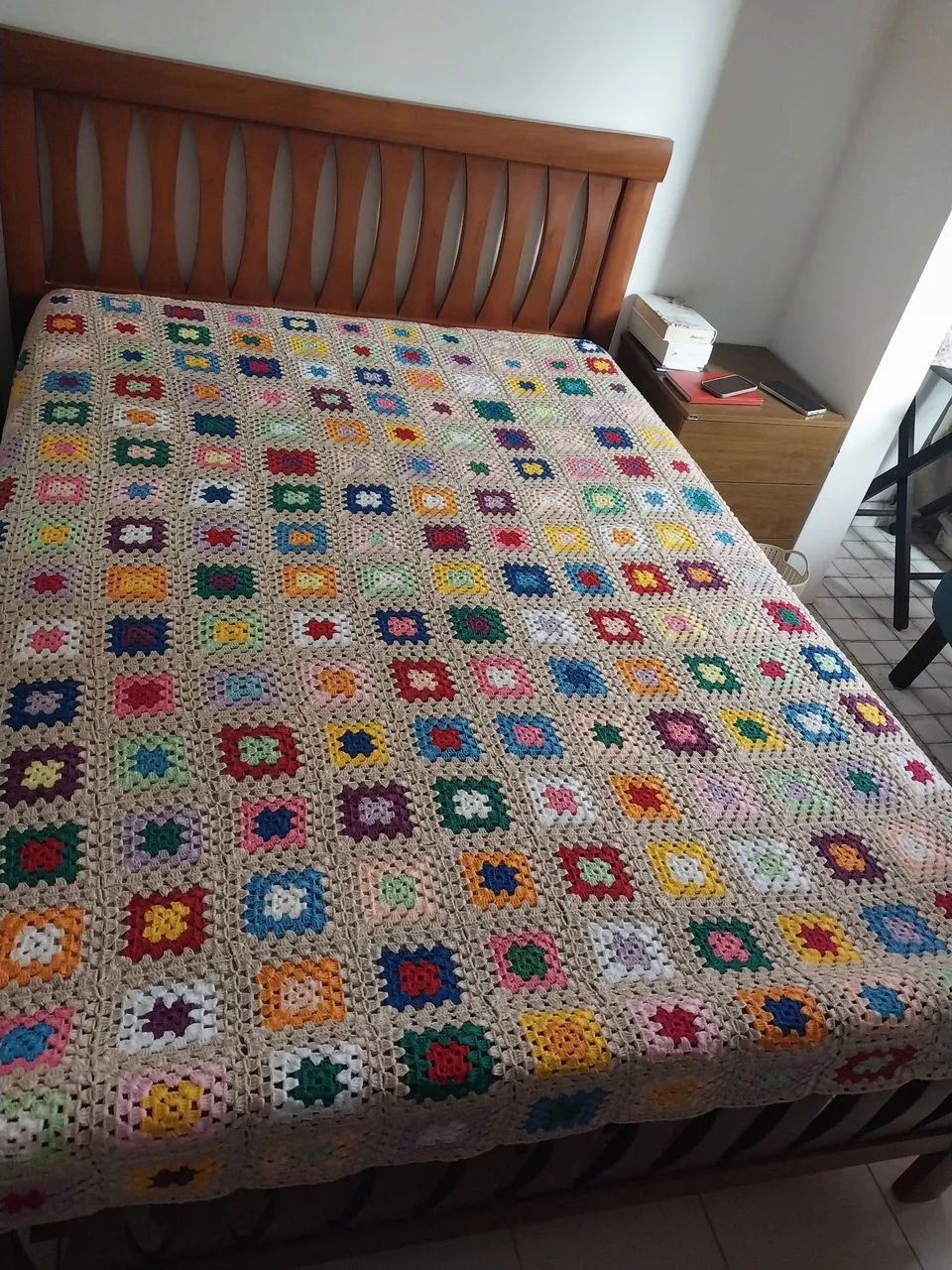 Colcha de crochê - Foto 2