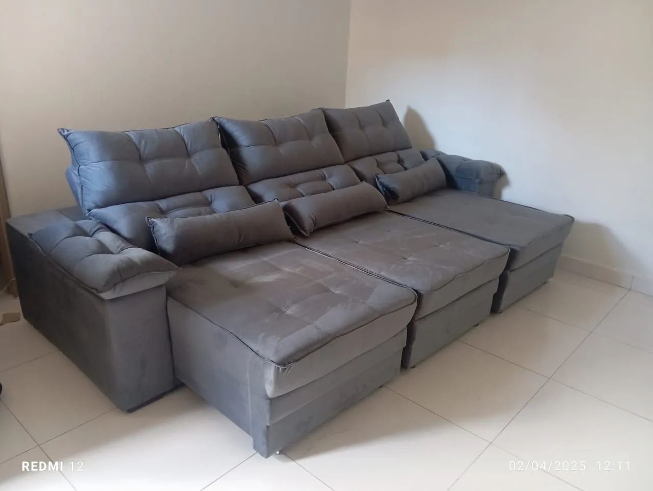 Sofá Poliana 2.90cm Reposição  - Foto 4