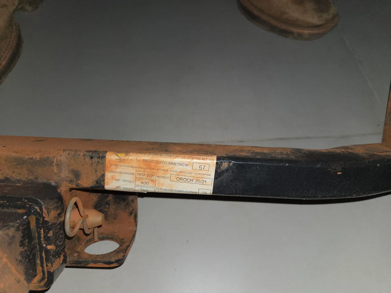 Engate para Renault Oroch 20/21