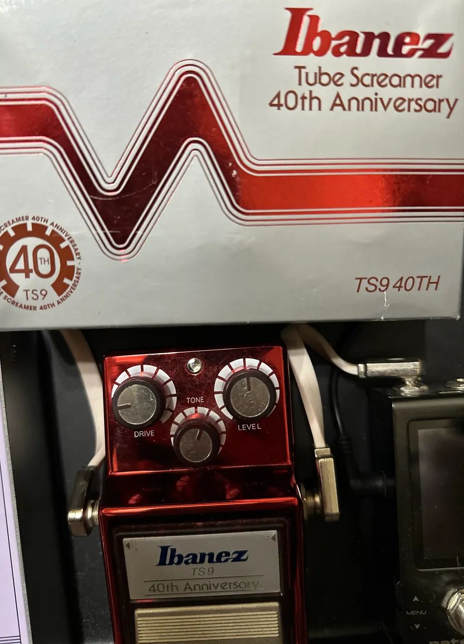 Ibanez Tube Screamer 40th TS9. 新品 Pedal Ibanez Ts9 40th Anniversary Tube Screamer edição