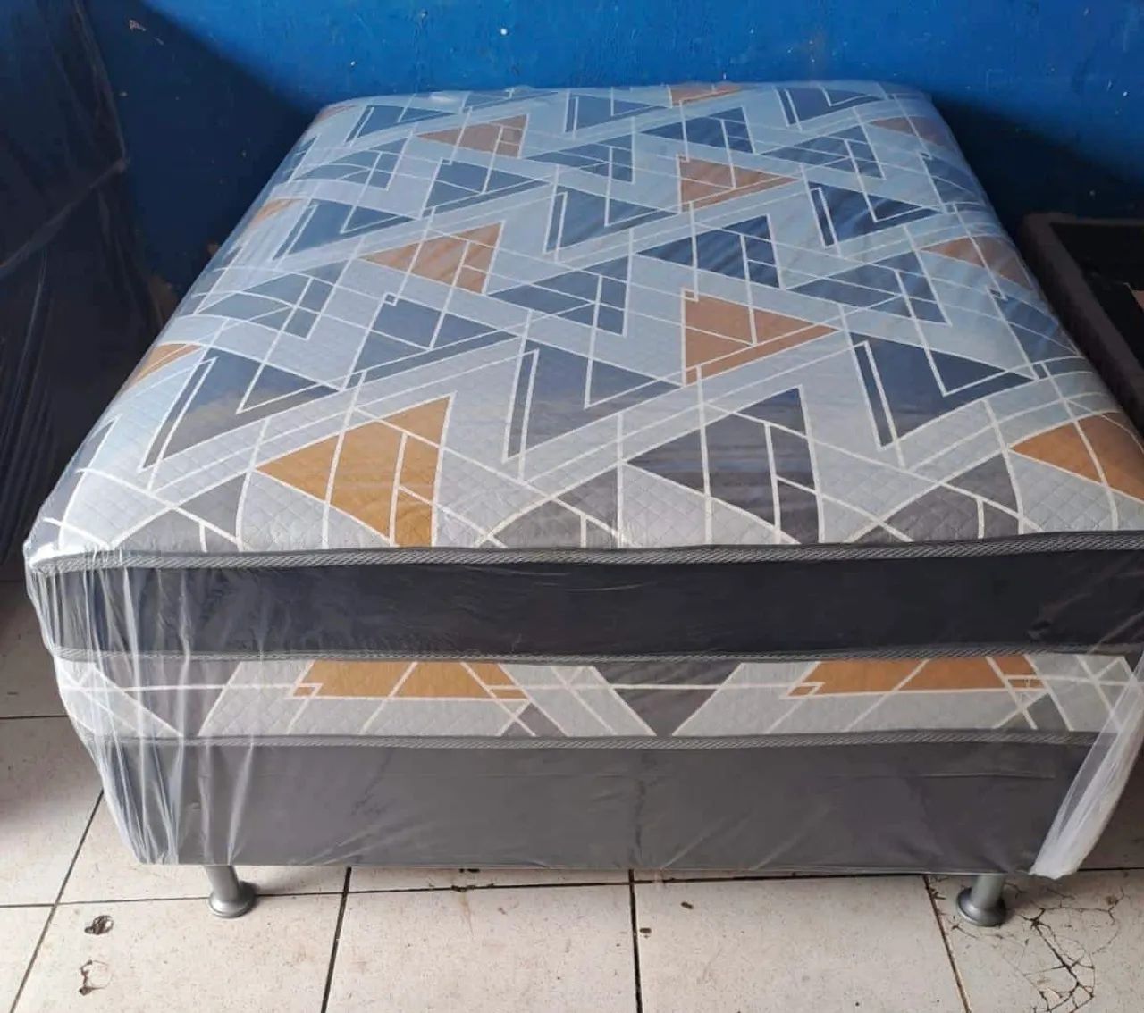 Cama casal molas ensacada com preço de fábrica entrega no mesmo dia é grátis  - Foto 2