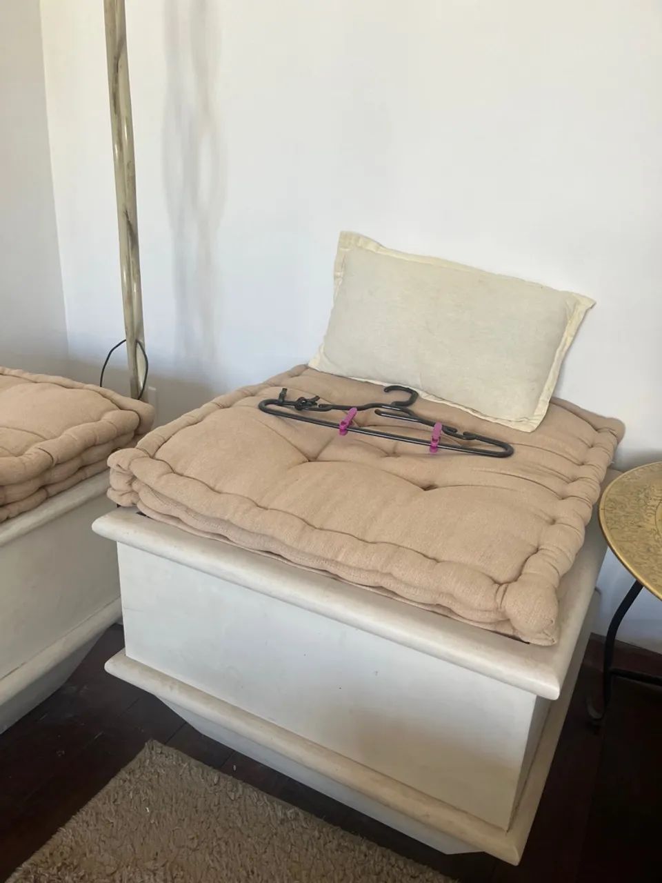 Conjunto Banco com Futon - 3 Peças (1 Grande + 2 Pequenos) - Foto 4