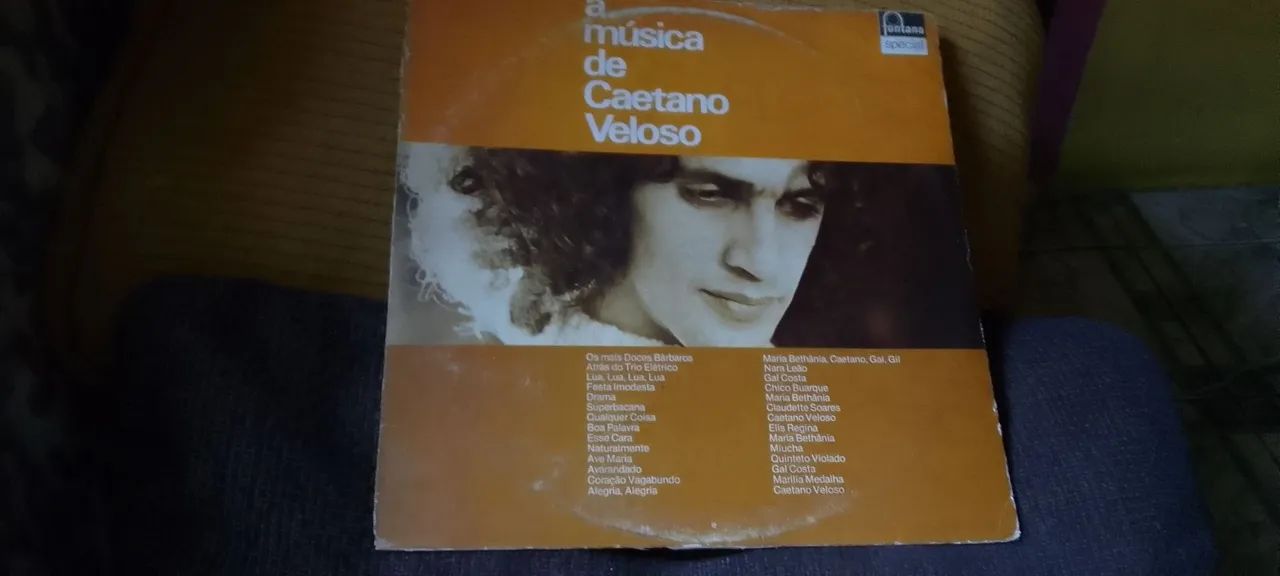 Disco de Vinil - A Música de Caetano Veloso