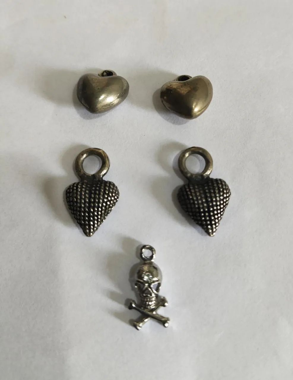 Conjunto 5 Pingentes, Adornos, Berloques