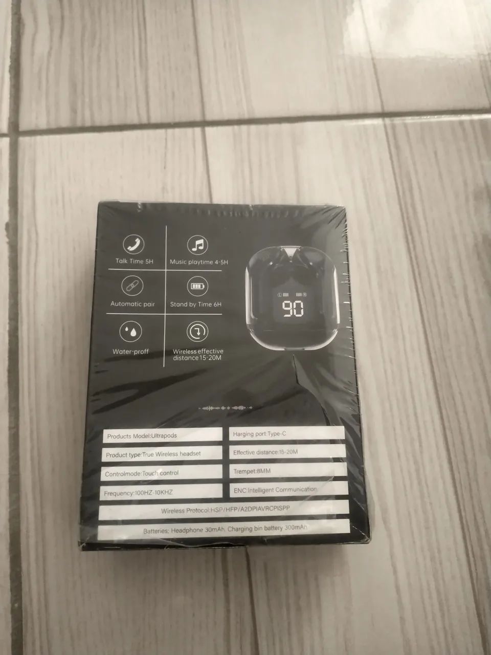 Fone Bluetooth TWS H4 8 Cores - Foto 3