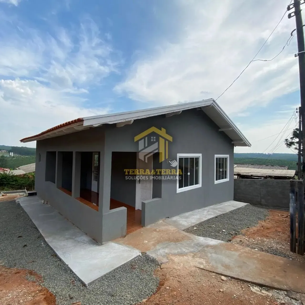 Casa para Locação em Telêmaco Borba, Area 3, 2 dormitórios, 1 banheiro