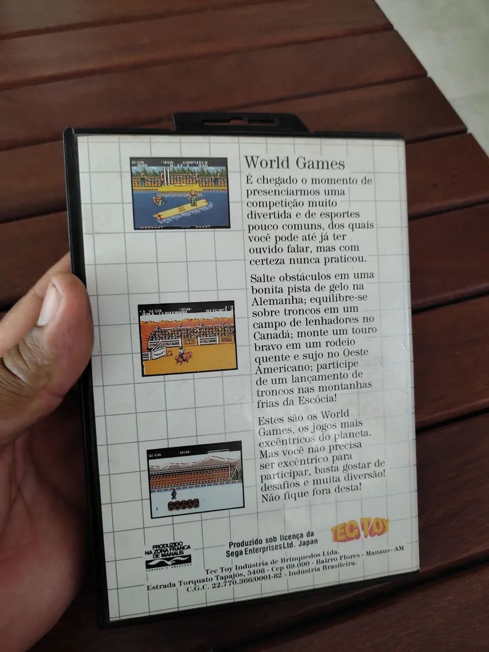 World Games - Master System - Foto 3