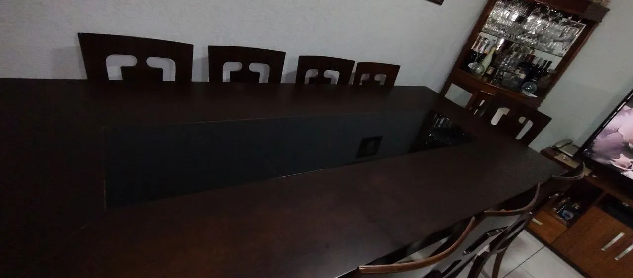 Mesa de jantar com 10 cadeiras65581380955521123