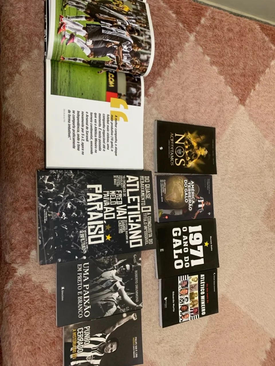 Coleção de livros sobre o Atlético Mineiro - Foto 2