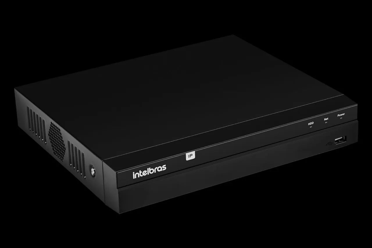 NVR Gravador de Vídeo NVD 1408 Intelbras 8 Canais 4K