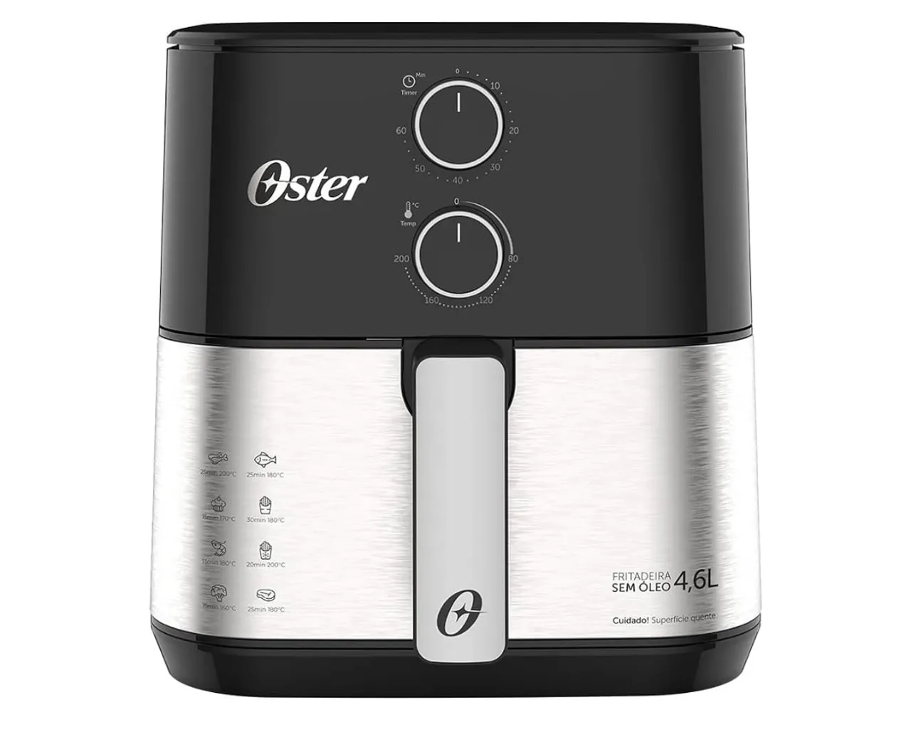 Fritadeira Air Fryer Oster 4,6L Sem Óleo