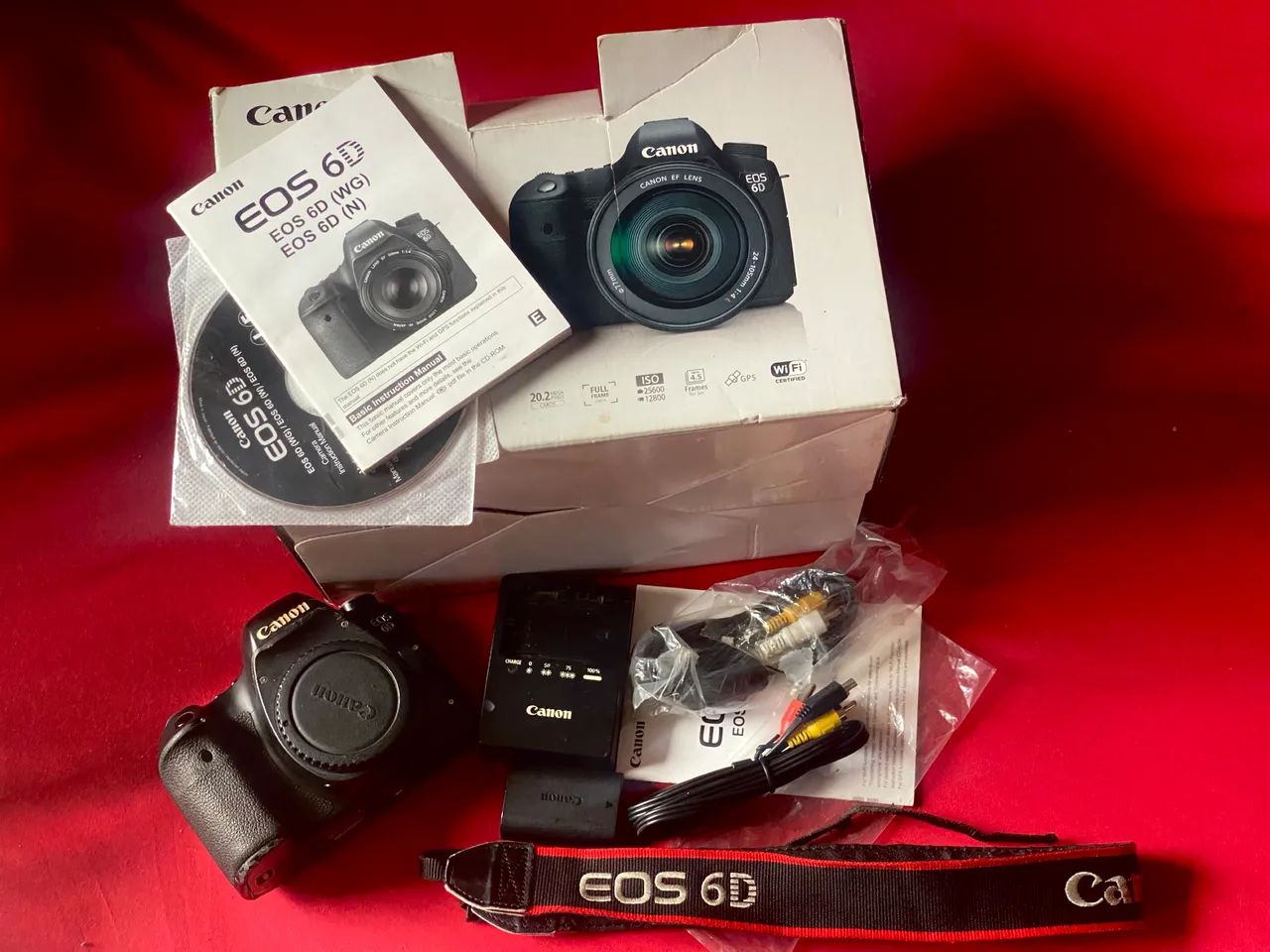 CÂMERA CÂNON 6D 