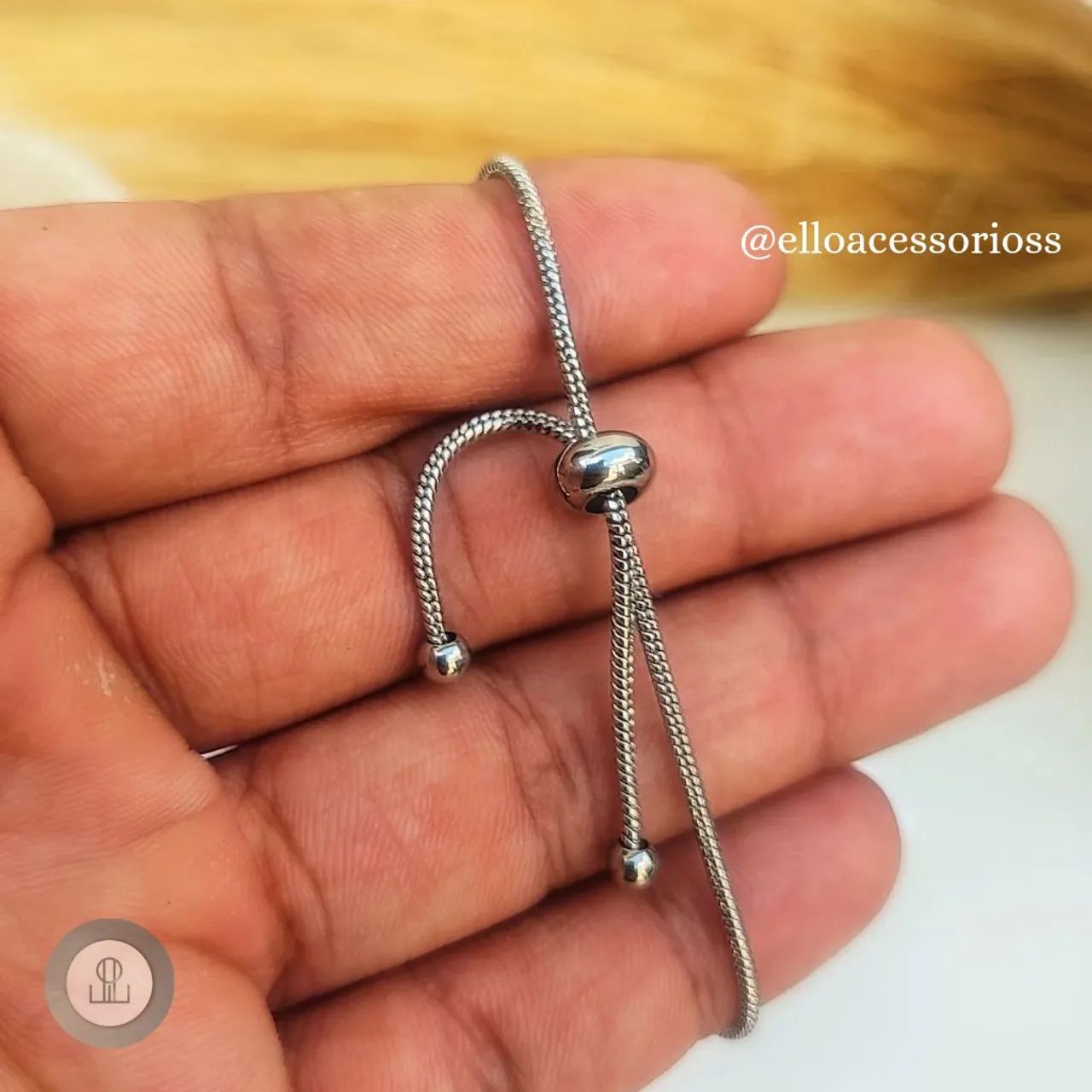 Pulseira Dora de berloque  - Foto 4