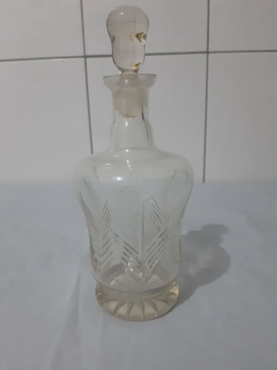 Porta licor de cristal