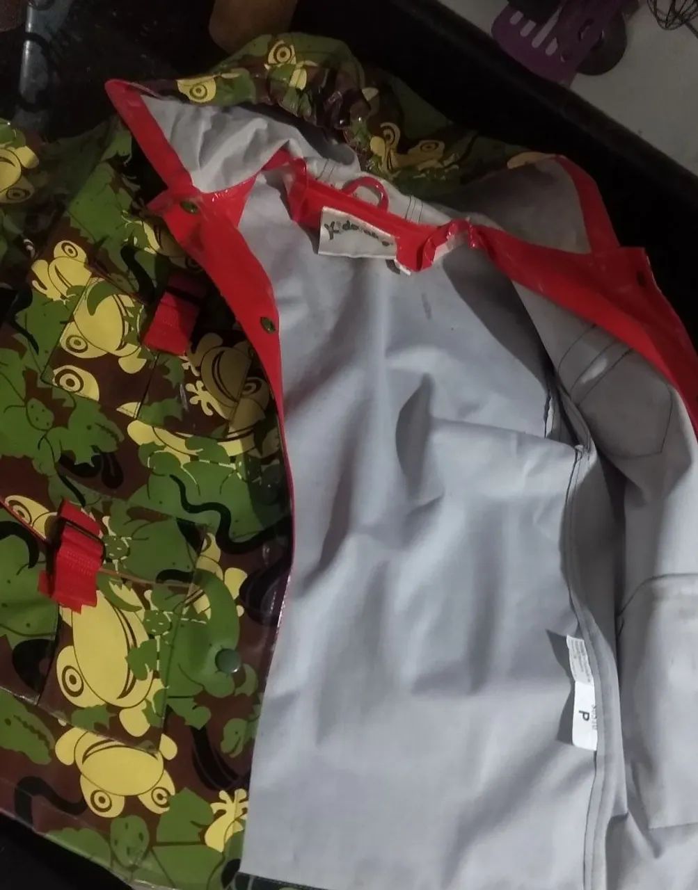 Capa grossa, importada, Infantil, camuflada Kidorable - Foto 3