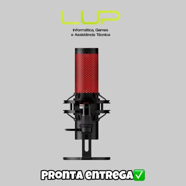 Microfone gamer Hyperx Quadcast 2 - Pronta entrega (Loja Física) - Foto 4