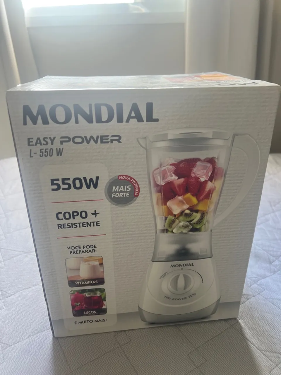 Liquidificador Mondial NOVO