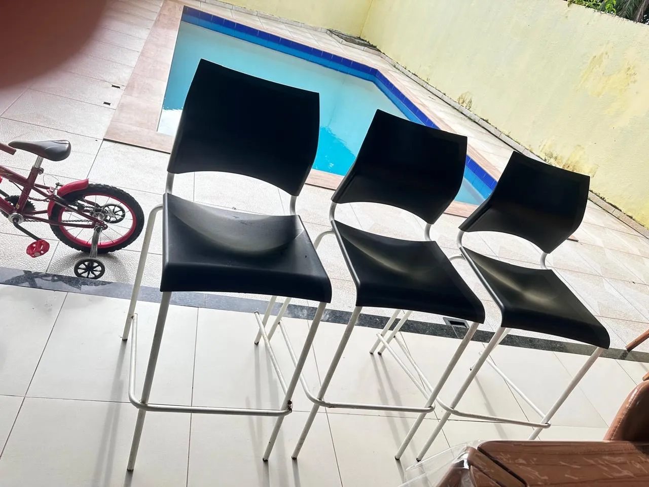 2 Banquetas altas para cozinha ou bar
