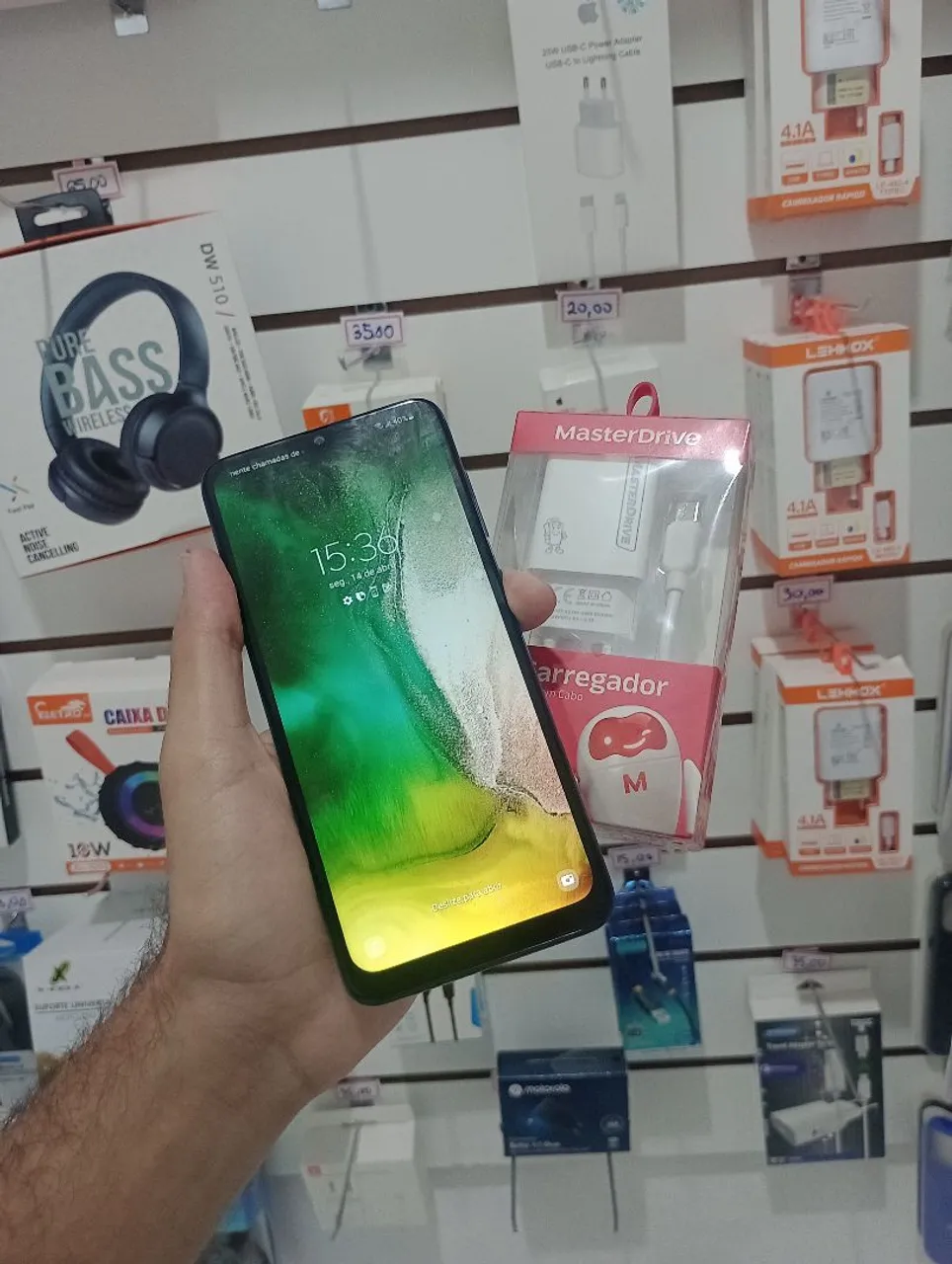 SAMSUNG A70 128GB + CARREGADOR