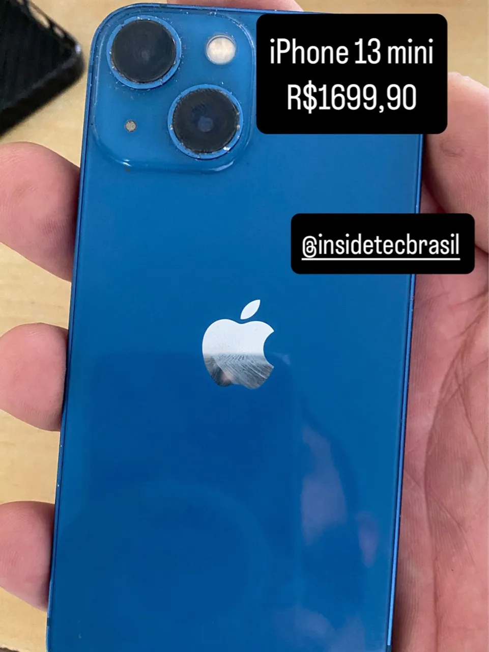 iPhone 13 mini funcionando o tudo 1699
