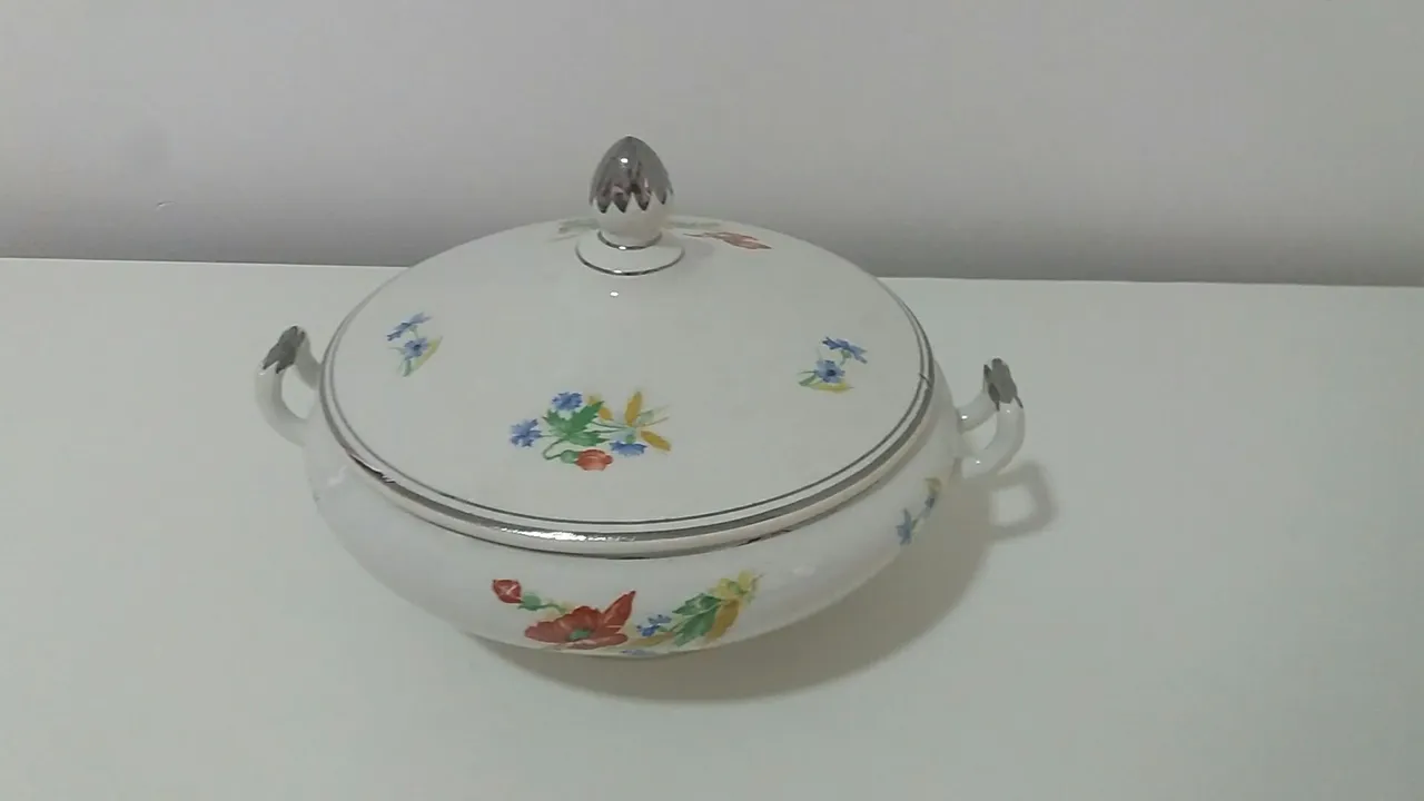 Belíssima Sopeira de Porcelana ZAPPI anos 60!