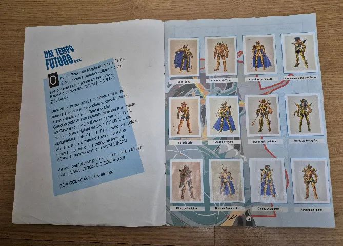 Prince CDコレクション まとめ売り Álbum Os Cavaleiros do Zodíaco Completo - Prince Editora 1995