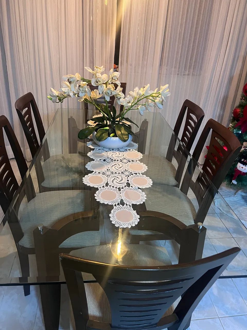 Mesa de jantar com 6 cadeiras  - Foto 2