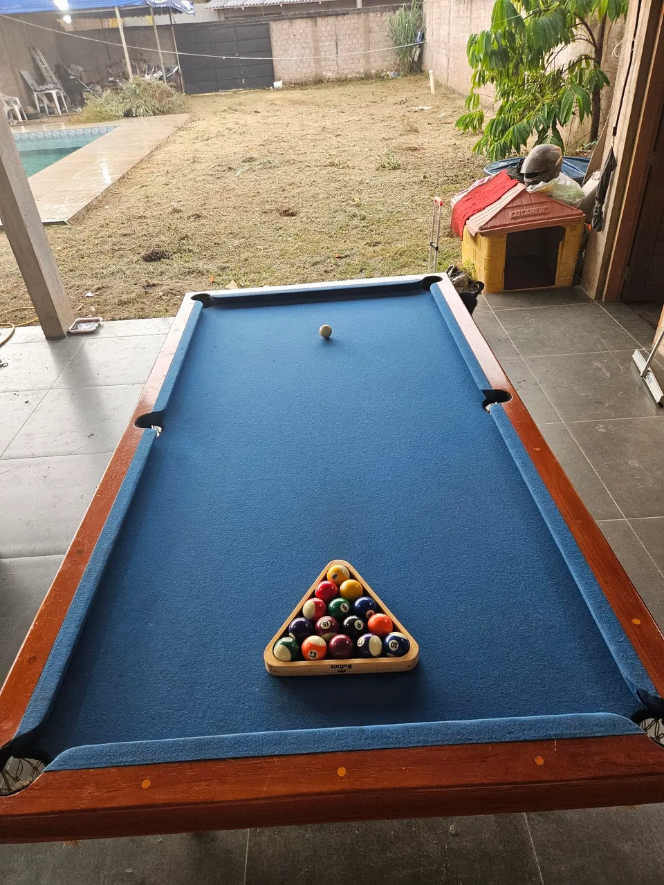 Mesa de Sinuca de madeira maciça apenas 2499R$