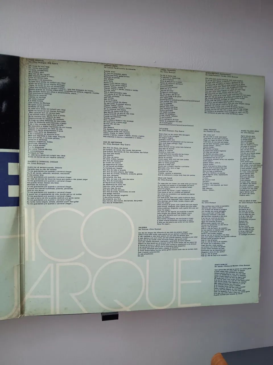 LP - Disco de Vinil -  Chico Buarque - A arte de Chico Buarque (Duplo) - Foto 5