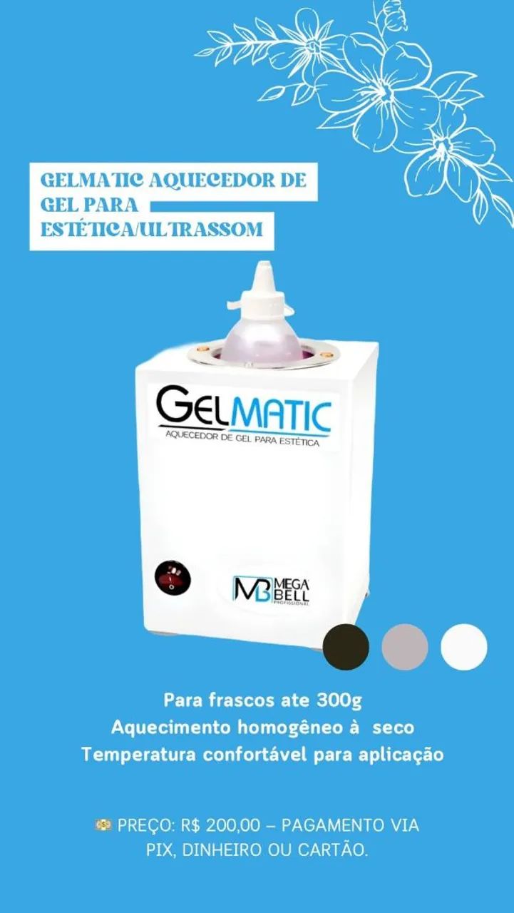 GELMATIC AQUECEDOR DE  GEL PARA ESTÉTICA/ULTRASSOM