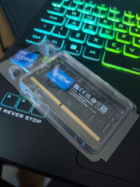 Memoria Ram DDR5 16GB 4800MHZ Crucial  - Foto 2