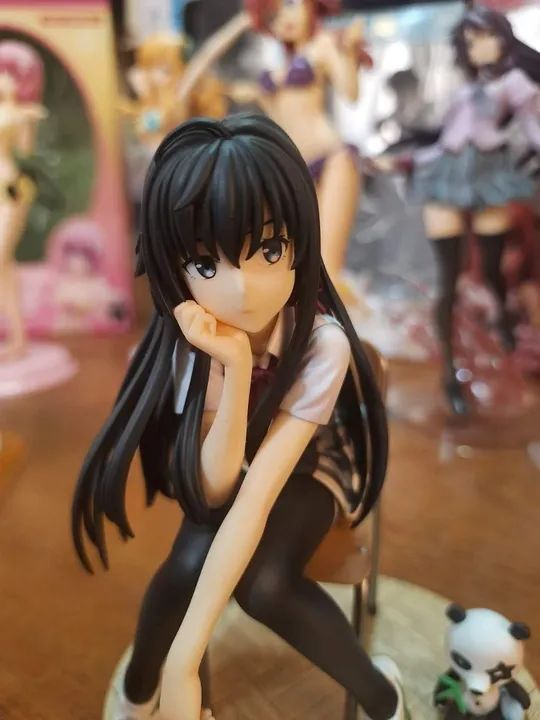 Action Figure Anime "Oregairu" Yukino Yukinoshita <br>KOTOBUKIYA 1/8 - Menina de cabelo preto - Foto 2