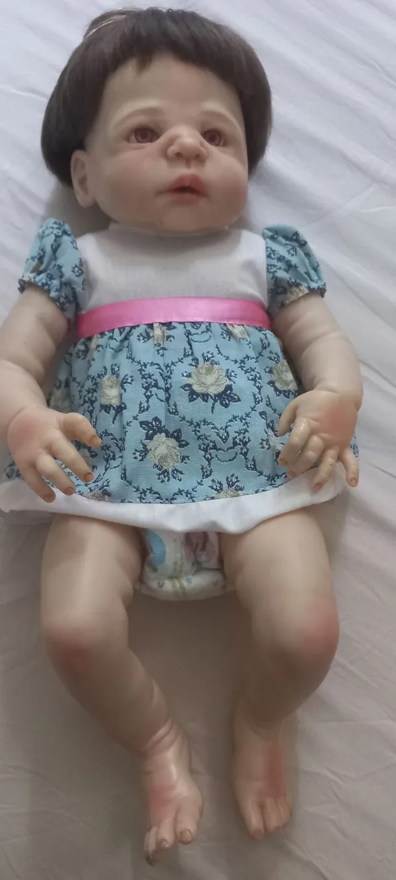 Linda Boneca Bebê Reborn